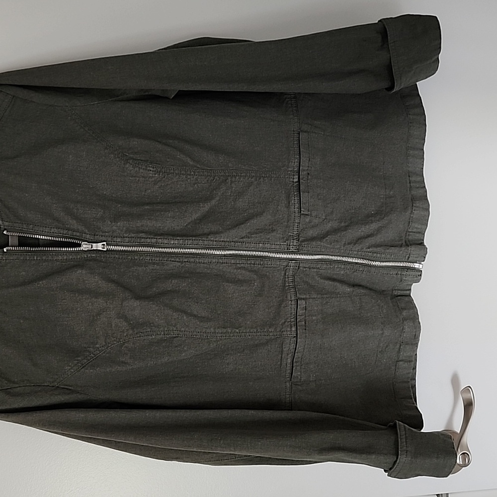 Denim&Co Dark Olive Jacket